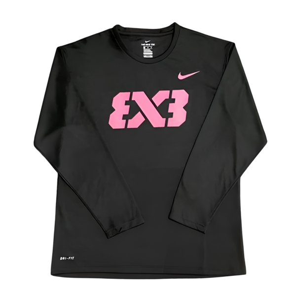 лонгслив 3×3 Black-купить-в-time2win.ru