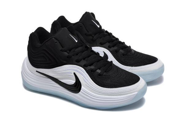 Nike Precision 8 Mid Black White Ice Blue-купить-time2win.ru